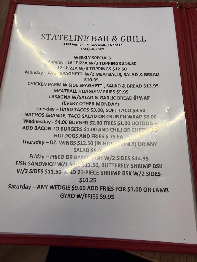 Stateline Bar N Grill